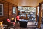 Soak in the 300 plus days of sun or cozy up by the fire pit on a snowy night